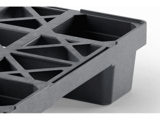 PALETA PLASTIKOWA <br>Nest C5 (OD-9F)
wymiary
110,0 × 110,0 × 14,0 cm
Nośność: 3 000 kg