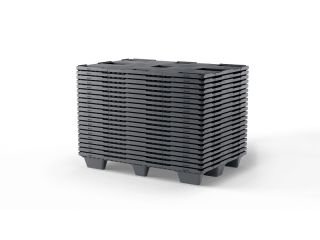 PALETA PLASTIKOWA <br>Nest E3 (CD-9F)
wymiary
120,0 × 80,0 × 13,4 cm
Nośność: 2 400 kg