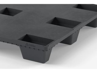 PALETA PLASTIKOWA <br>Nest i3 (CD-9F) 
wymiary
120,0 × 100,0 × 13,5 cm
Nośność: 3 000 kg

